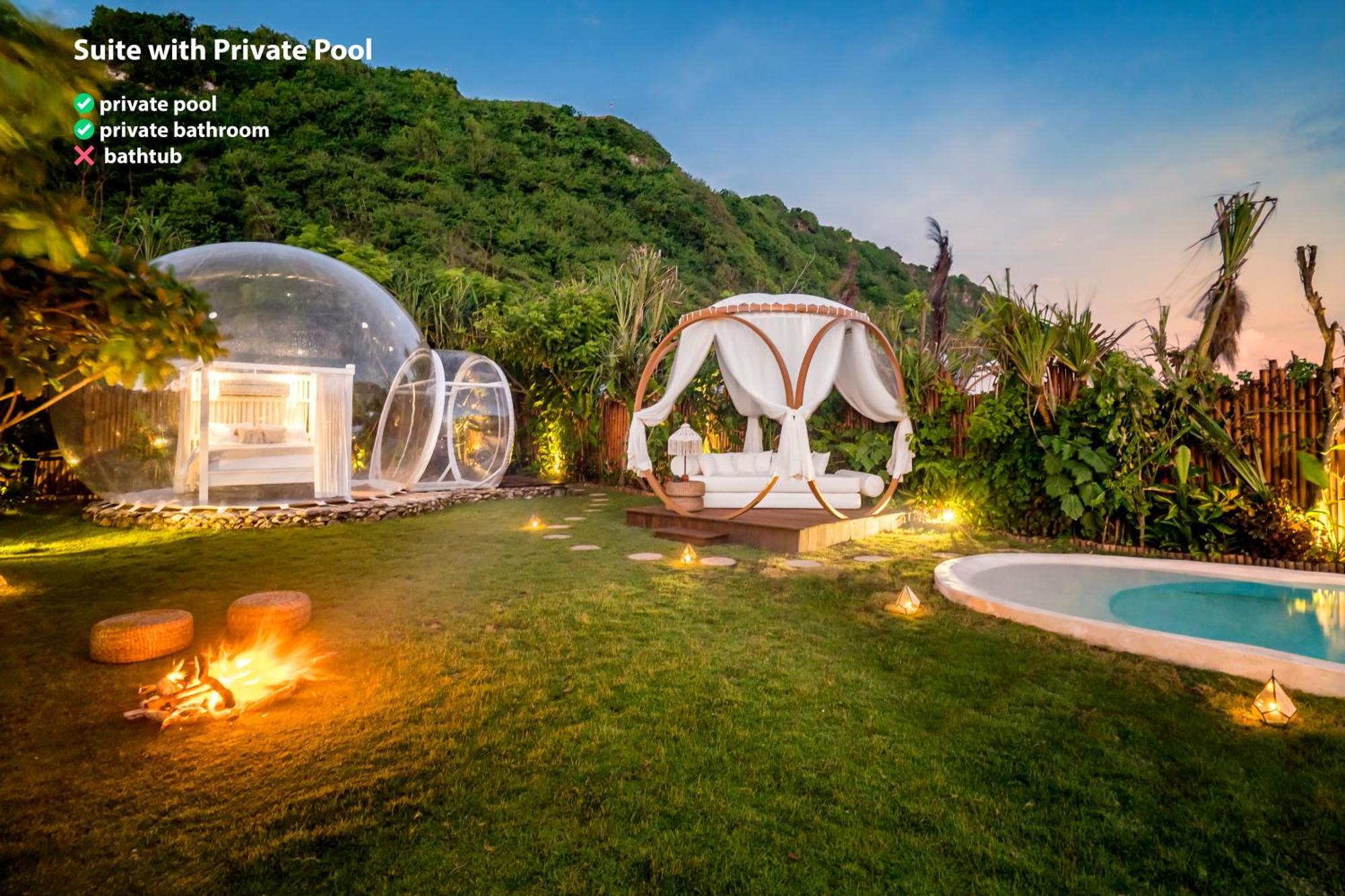 Bubble Hotel Nyang Nyang - Adults Only Улувату Екстер'єр фото