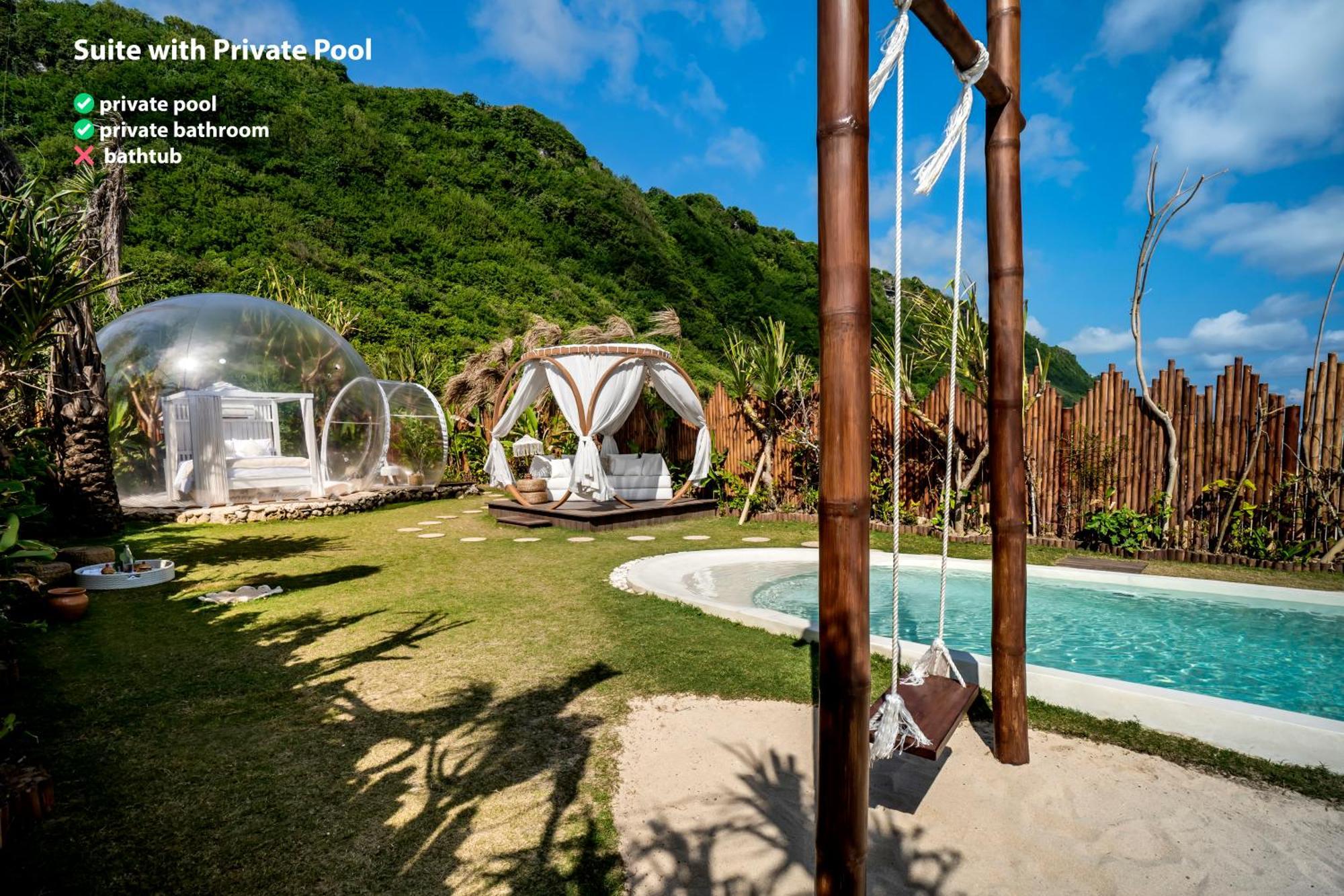 Bubble Hotel Nyang Nyang - Adults Only Улувату Екстер'єр фото