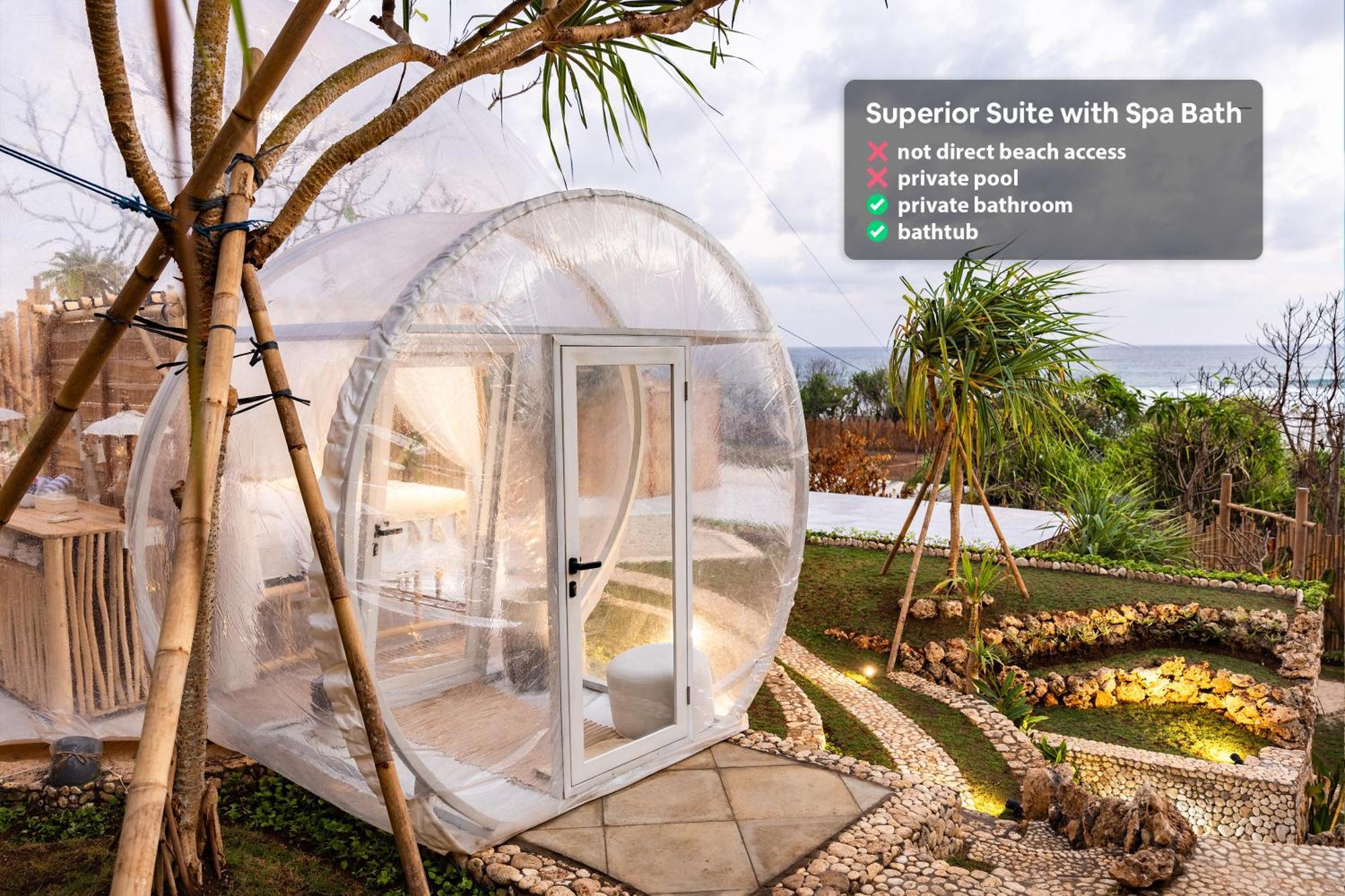 Bubble Hotel Nyang Nyang - Adults Only Улувату Номер фото
