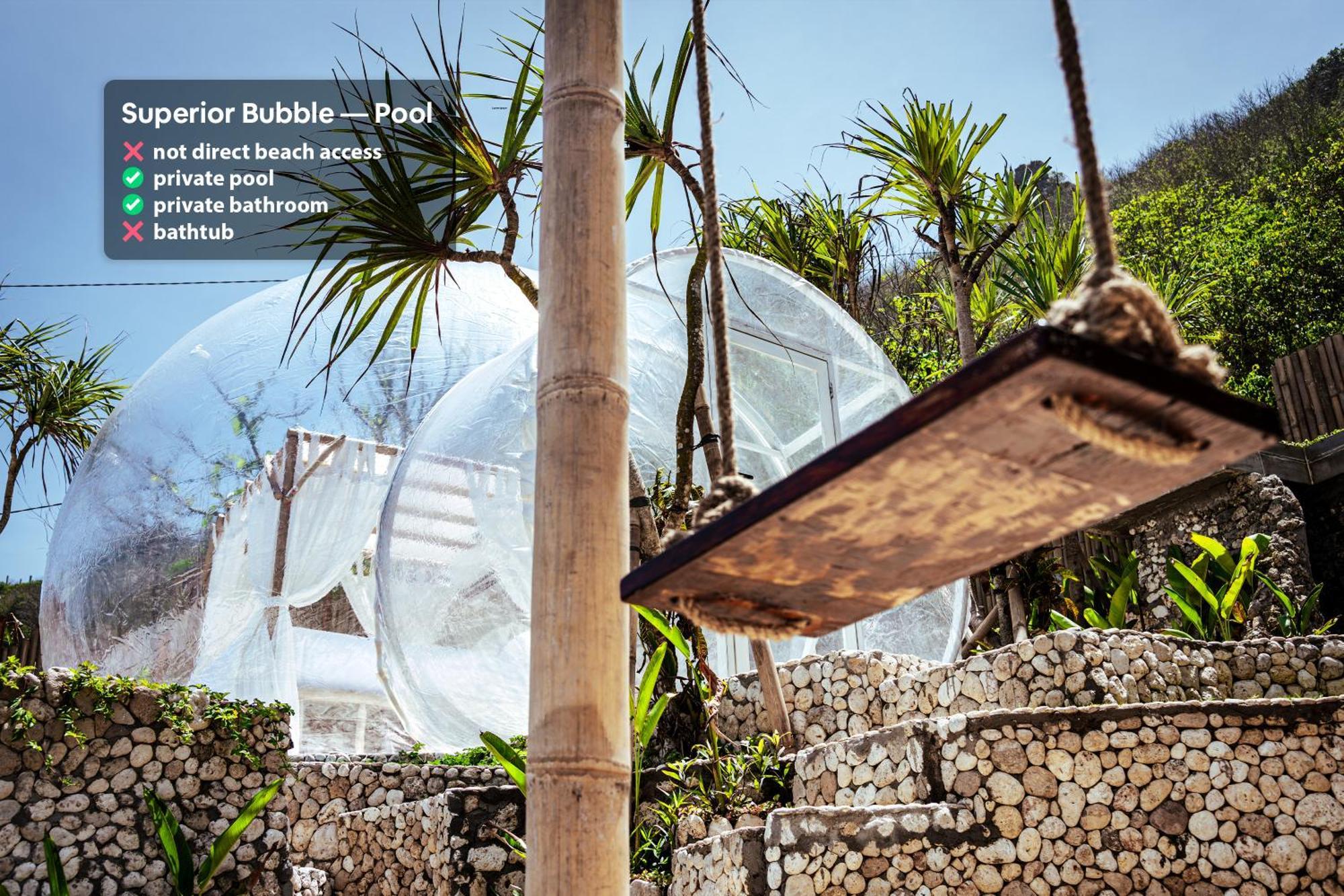 Bubble Hotel Nyang Nyang - Adults Only Улувату Номер фото