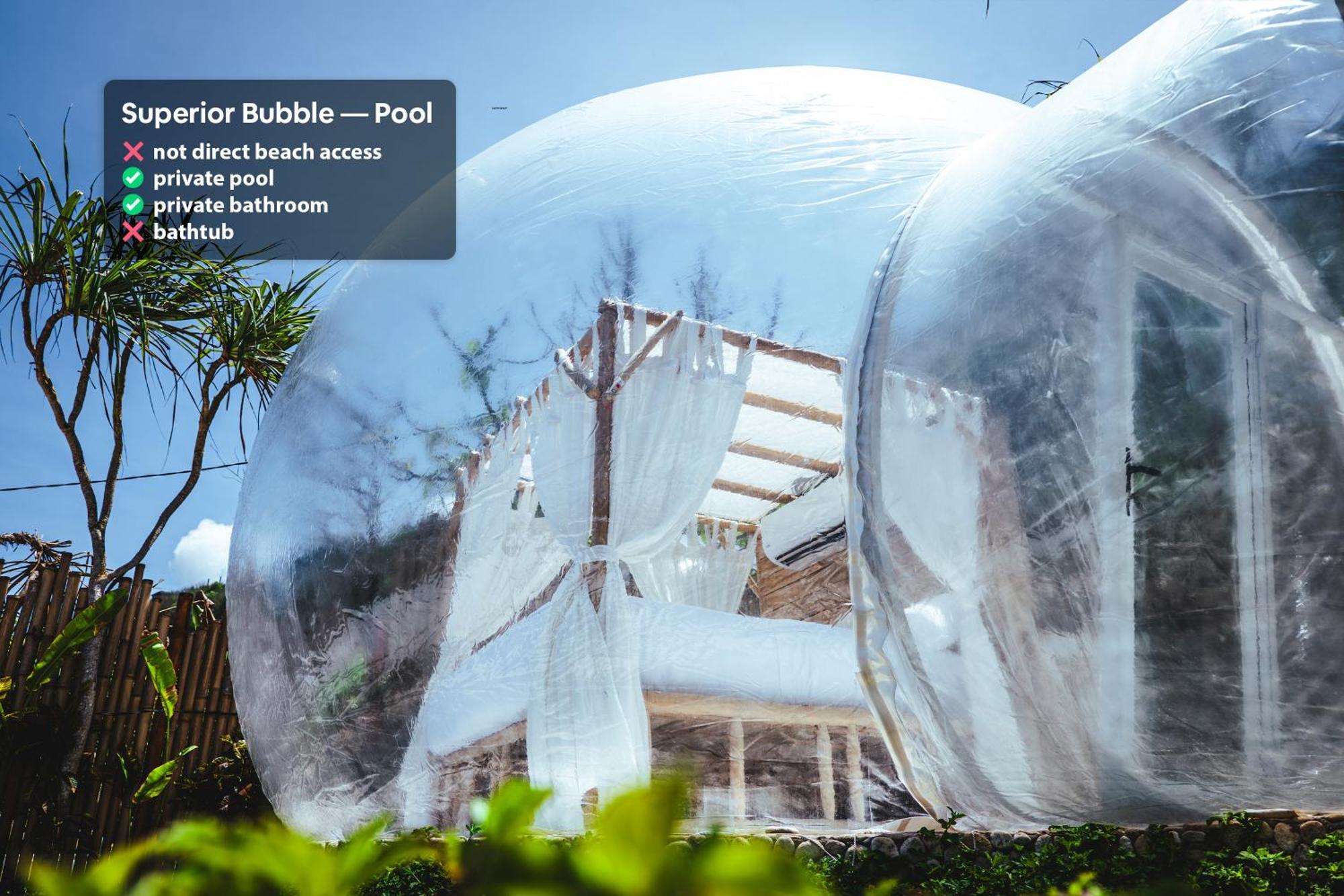 Bubble Hotel Nyang Nyang - Adults Only Улувату Номер фото